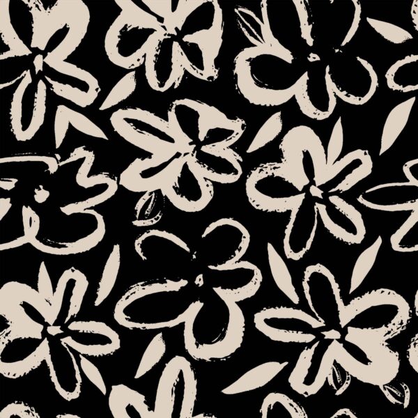 Obsidian-Chalk Botanical