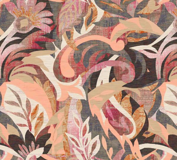 Neoclassical Damask & Woven-Texture