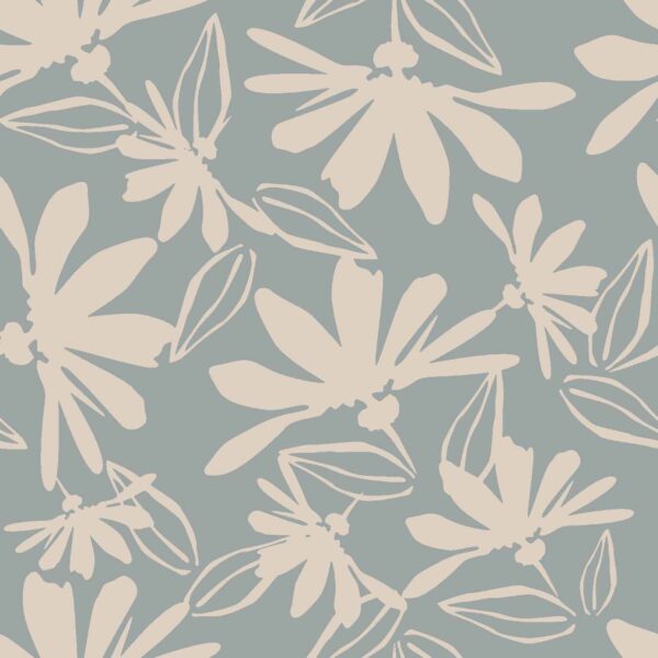 Glacial-Mist Petal Silhouette