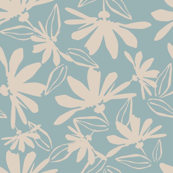 Glacial-Mist Petal Silhouette