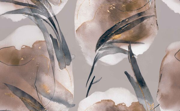 Shadow-Quartz Gilded Wash