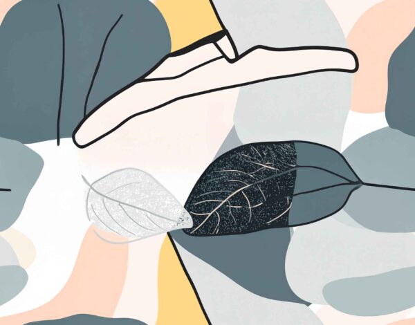 Glacial-Obsidian Mixed-Media