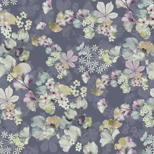 Luminous Graphite Ginko-Botanical