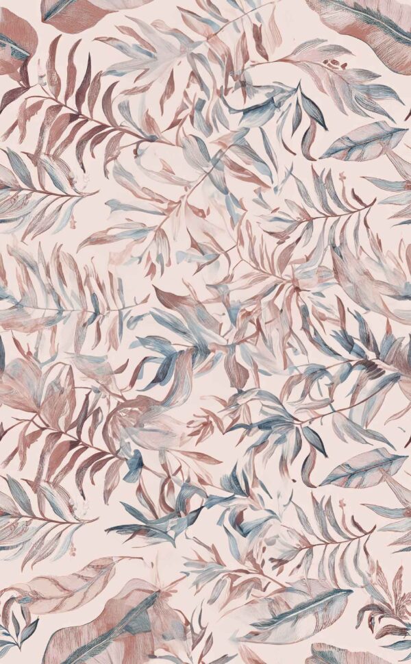 Faded Sandstone Tropical Fern