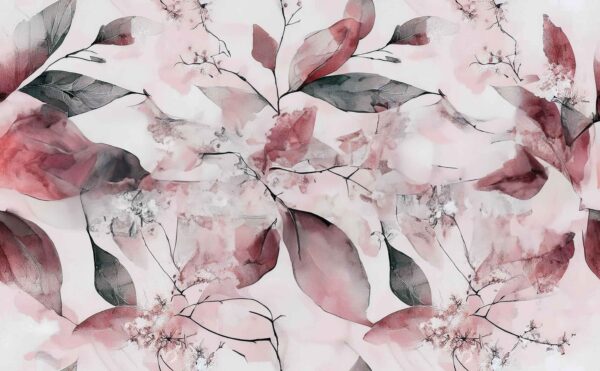 Vaporous Rose & Charcoal Foliage