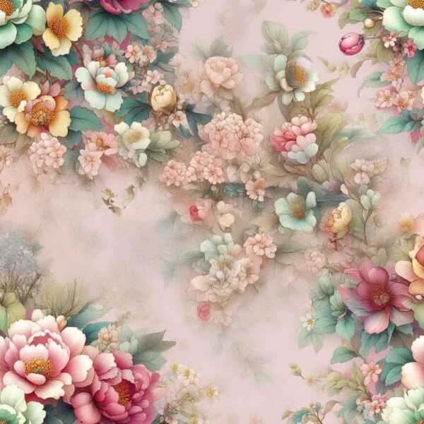 Sun-Drenched Pastel Peony