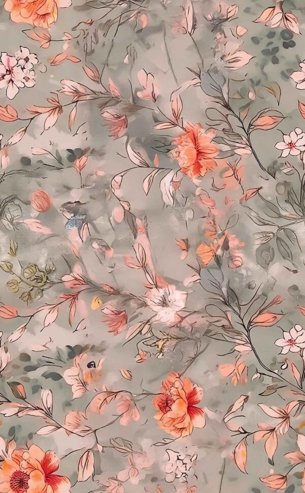 Dusty-Sage & Burnt-Apricot Etched