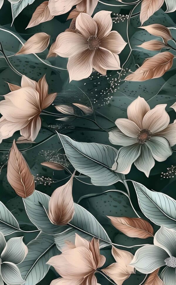 Deep Forest Etched Lily