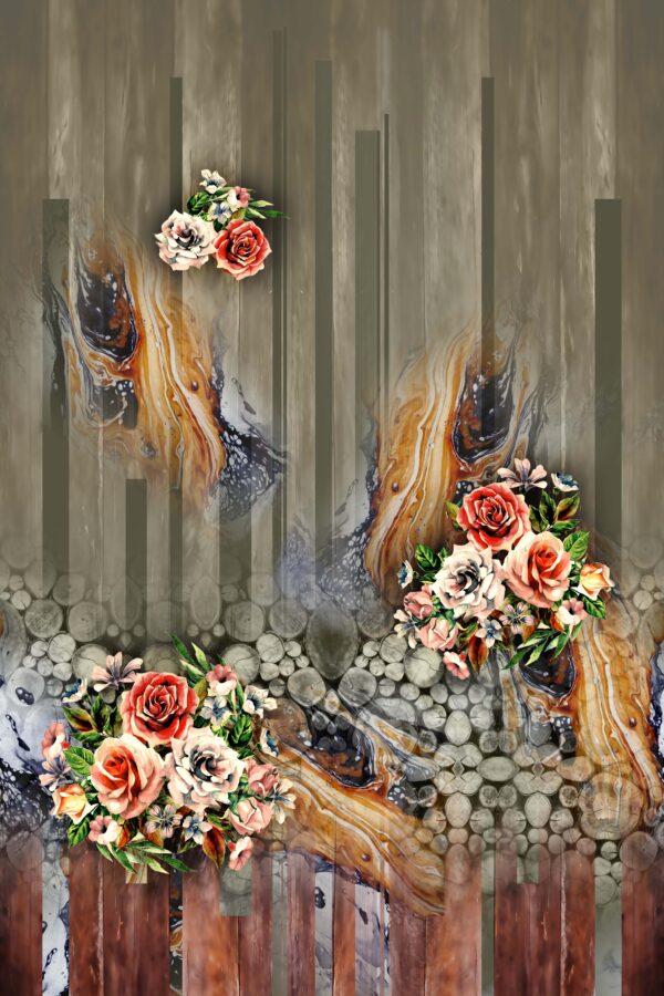 Atmospheric Rose & Polka-Dot Timber Study- Layer File
