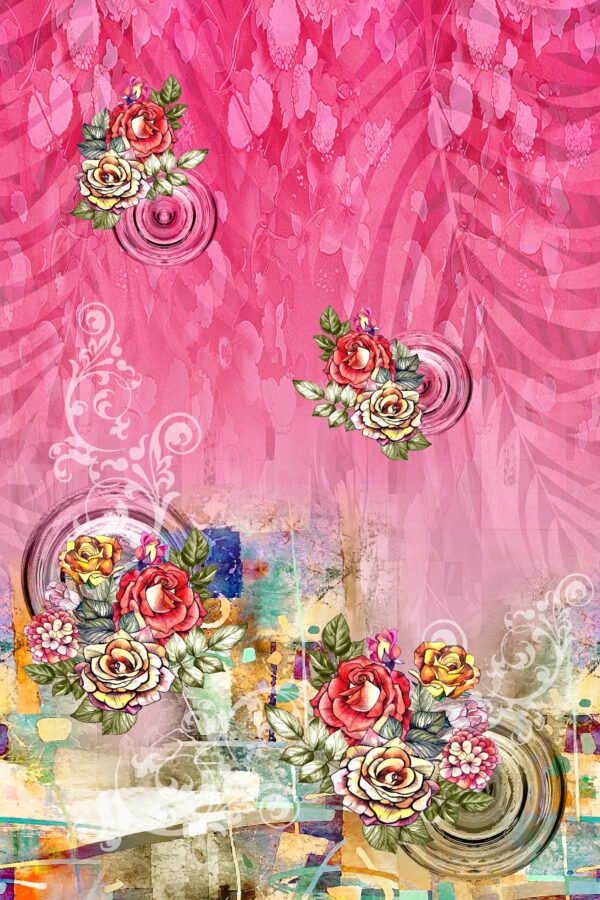 Modern Rose & Weathered Timber Study- Layer File