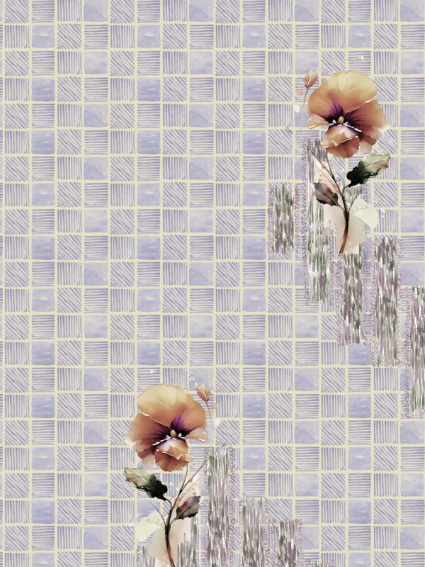 Amethyst-Quartz Mosaic