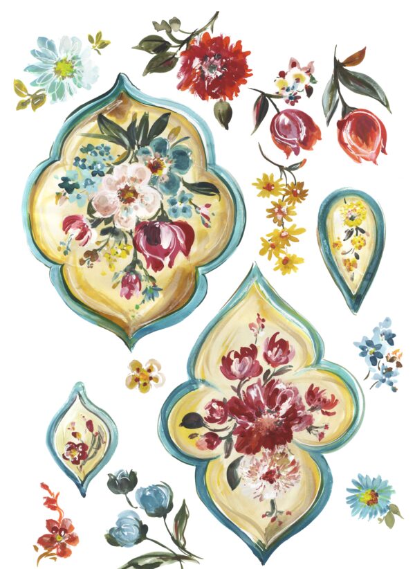 Ochre-Luminous Medallion