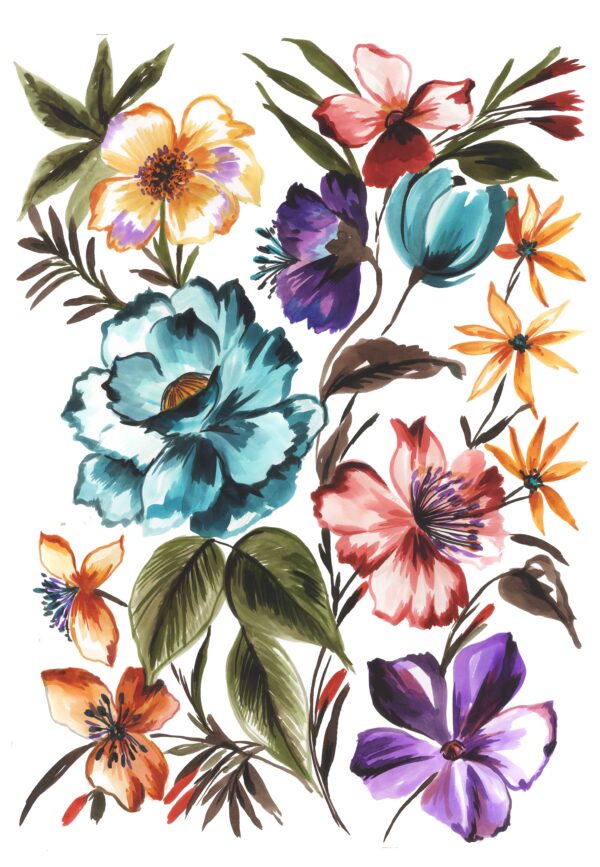 Teal-Quartz & Amethyst Assemblage