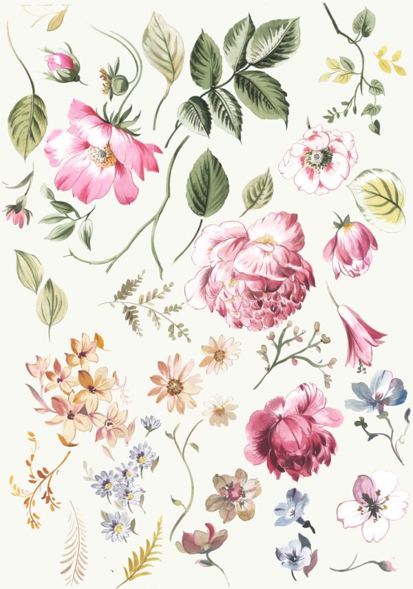 Rose-Quartz & Moss Botanical