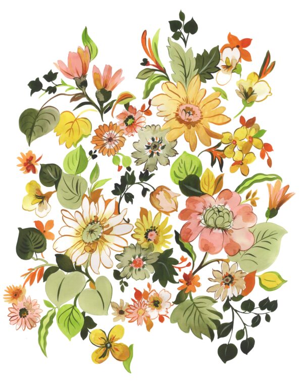 Sun-Stone & Coral-Quartz Assemblage