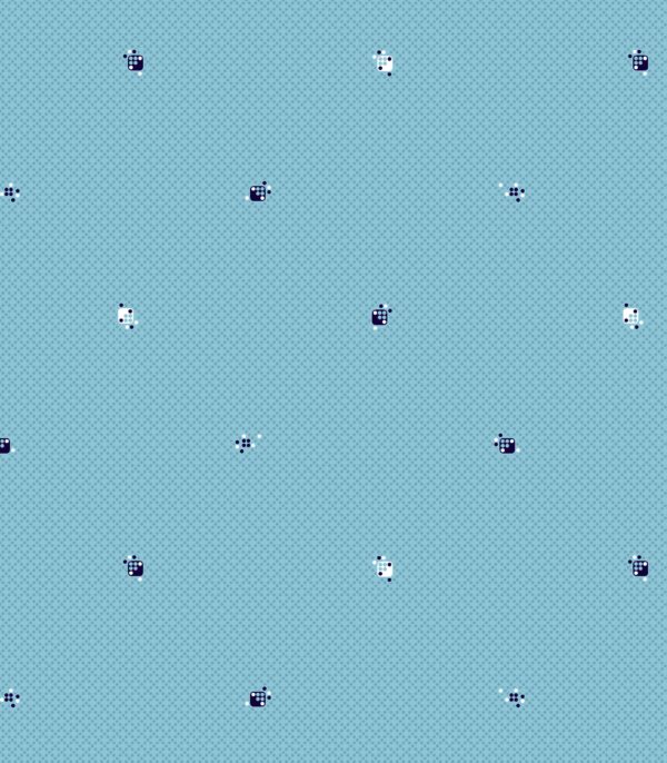 Modernist Mukaish-Grid Repeat