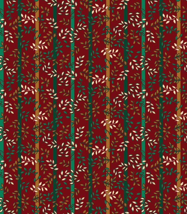 Traditional Botanical Vine & Architectural Column