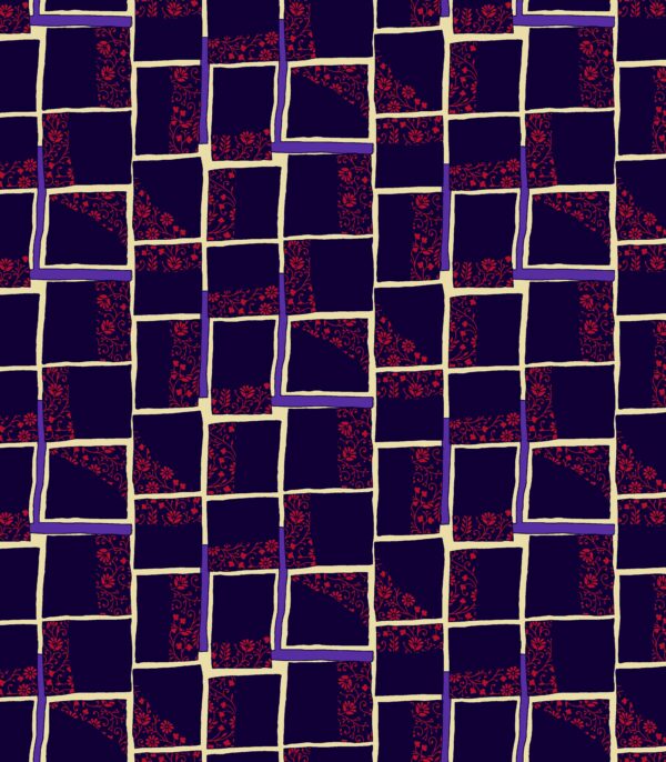 Traditional Mosaic-Window & Floral-Inlay