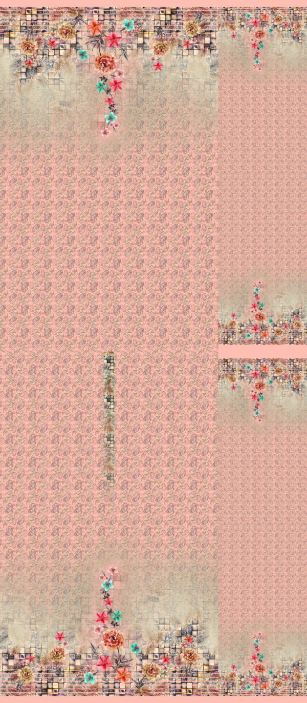 Rose Quartz Paisley Blossom