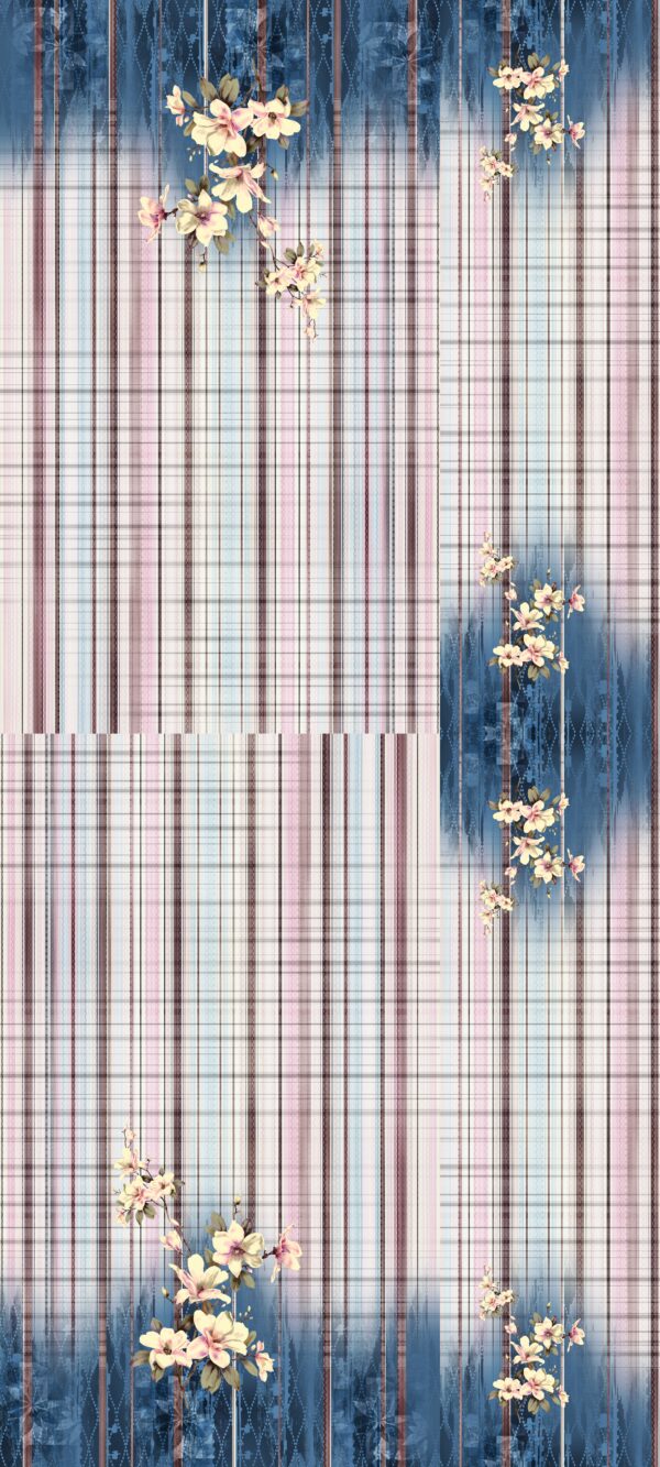 Lapis-Quartz & Rose-Grit Madras