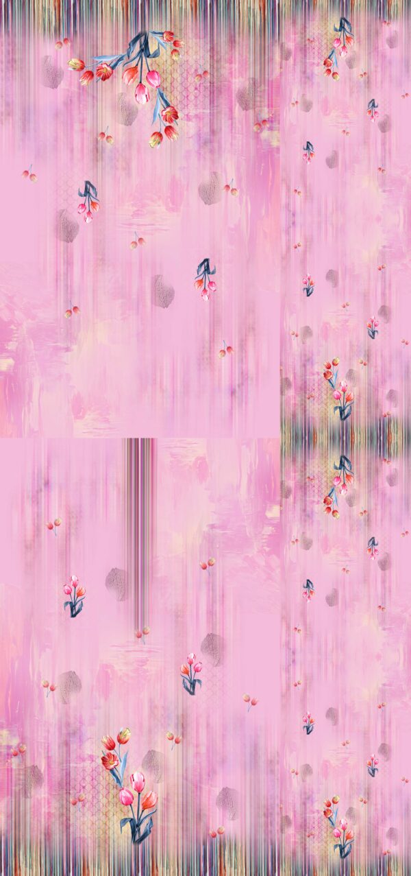 Orchid-Quartz & Ruby-Tulip Marbled