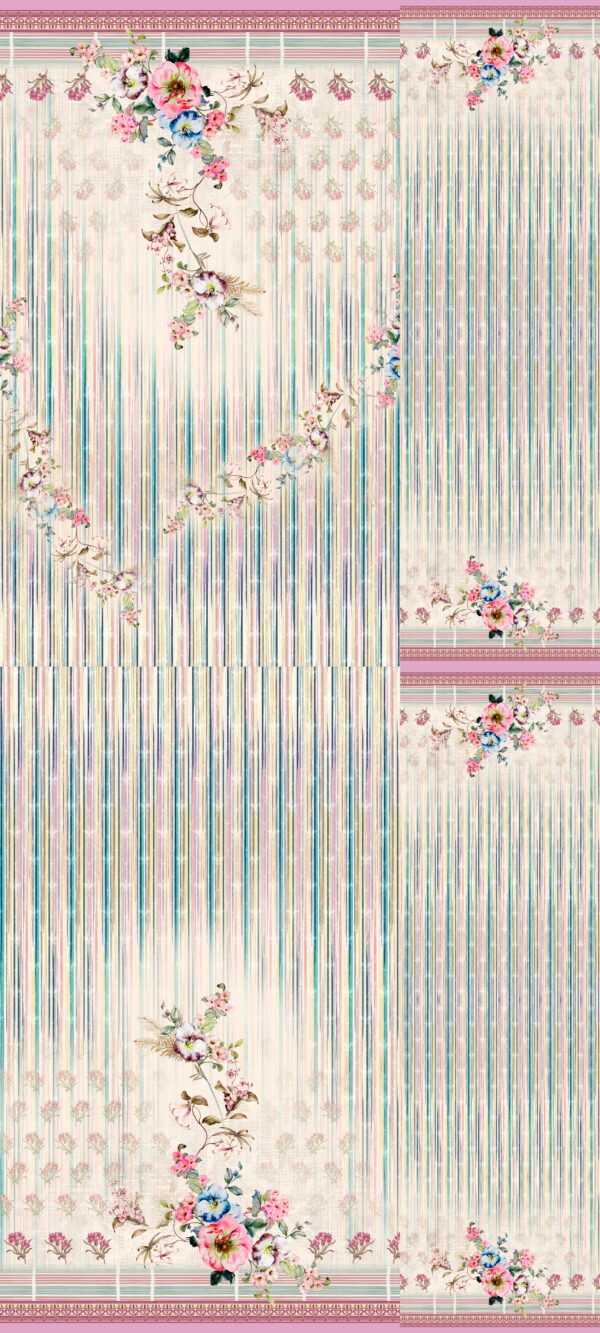 Alabaster & Glacial-Teal Striated