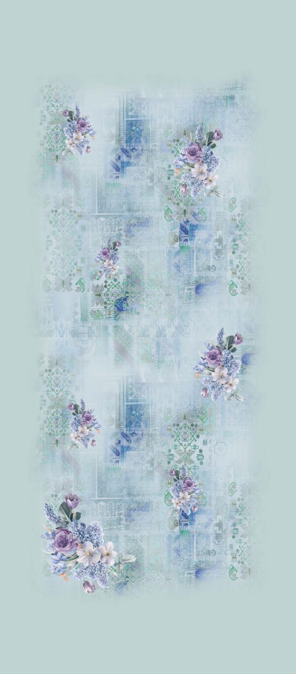 Cerulean Frost Tapestry