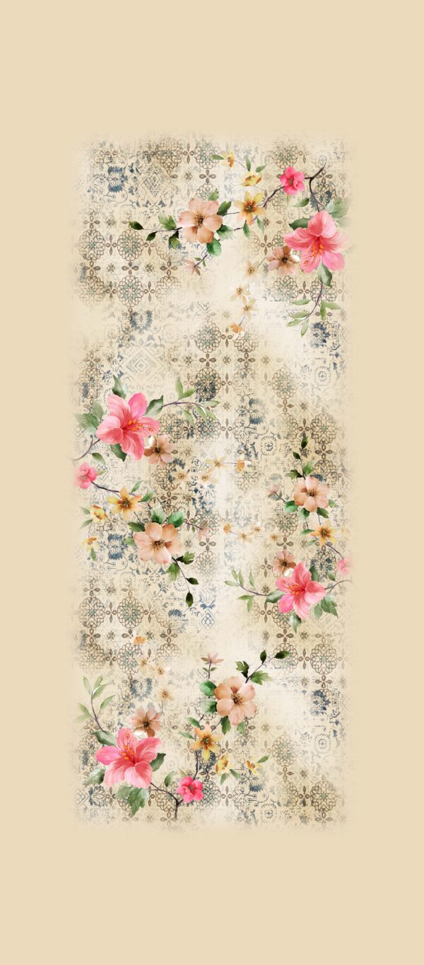 Sandalwood Hibiscus Mosaic