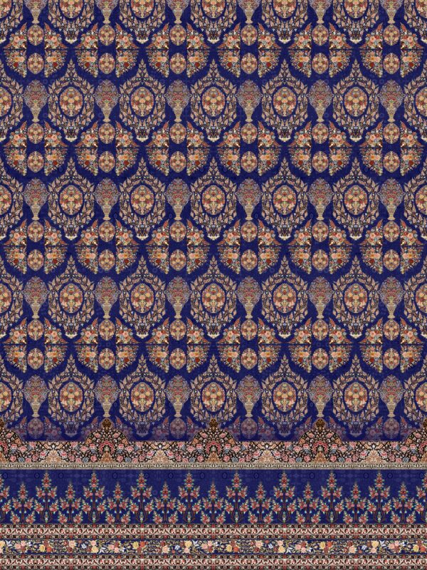 Lapis-Lazuli & Amber-Rosette Tectonic