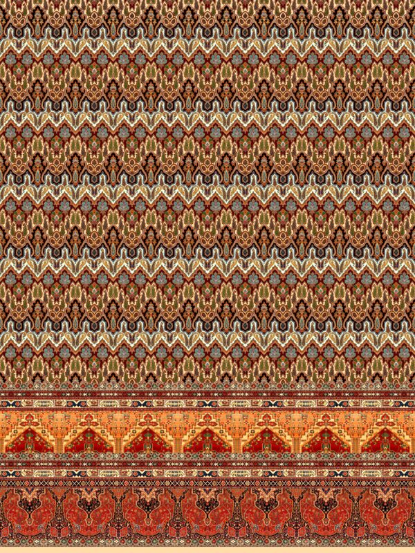 Solar-Amber & Obsidian-Zigzag Tectonic