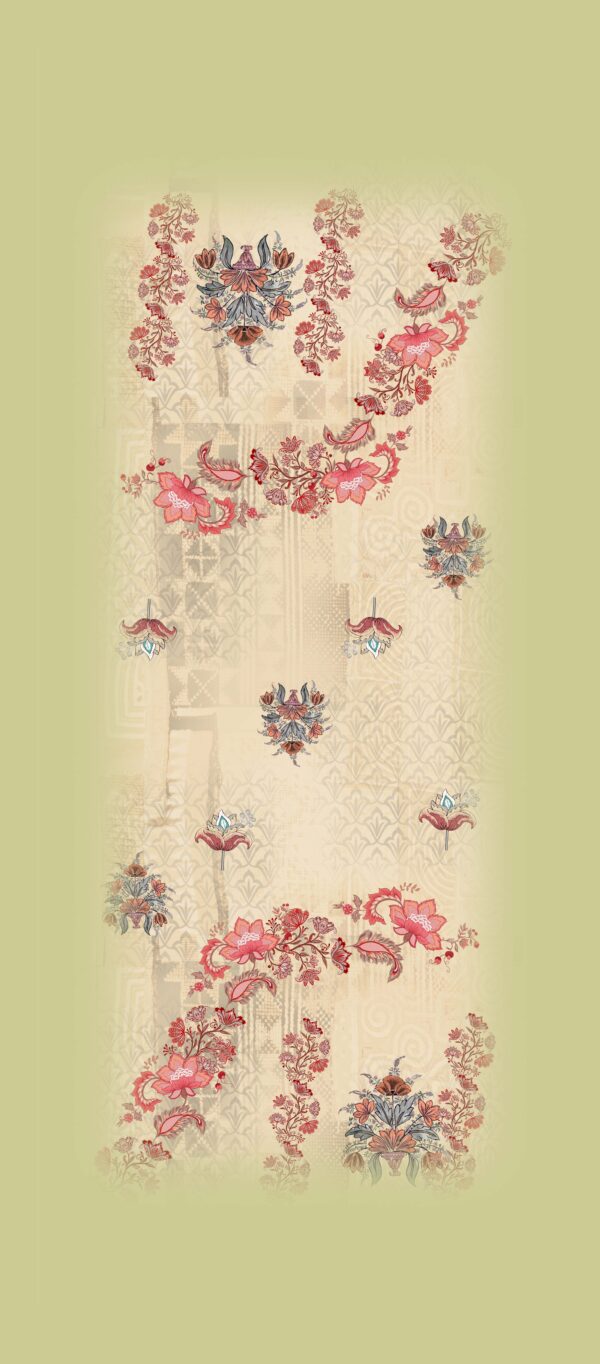 Sage Heritage Block-Print Mosaic