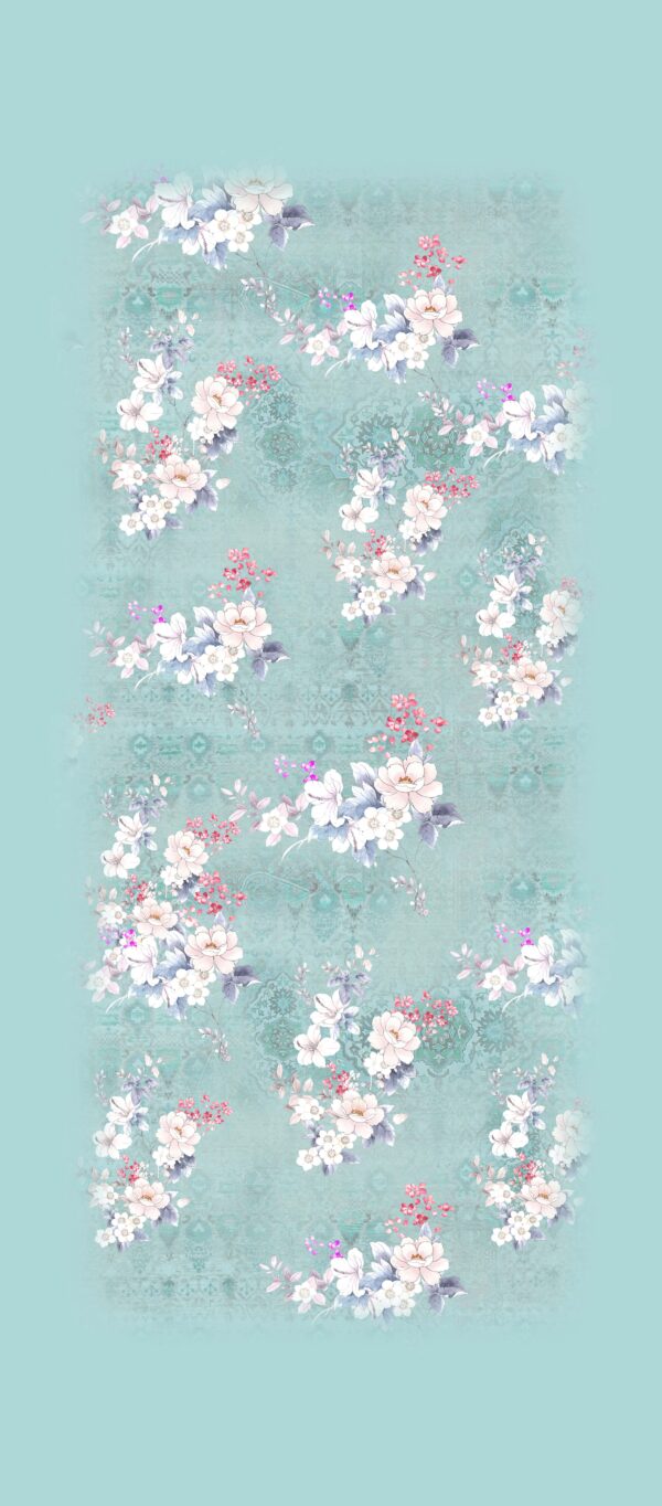 Aquamarine Ethereal Patchwork