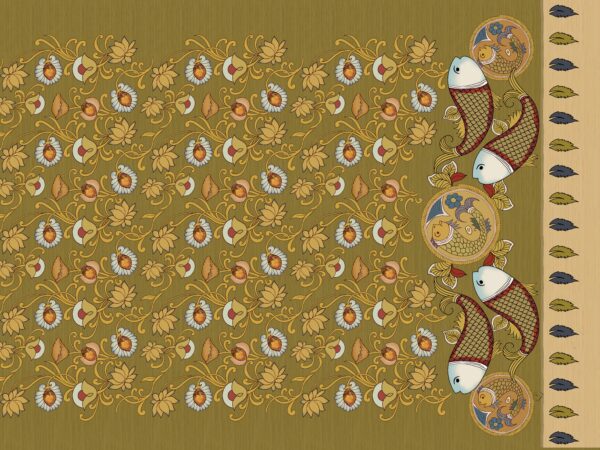 Olive-Verdant & Ochre-Ichthyic Heritage