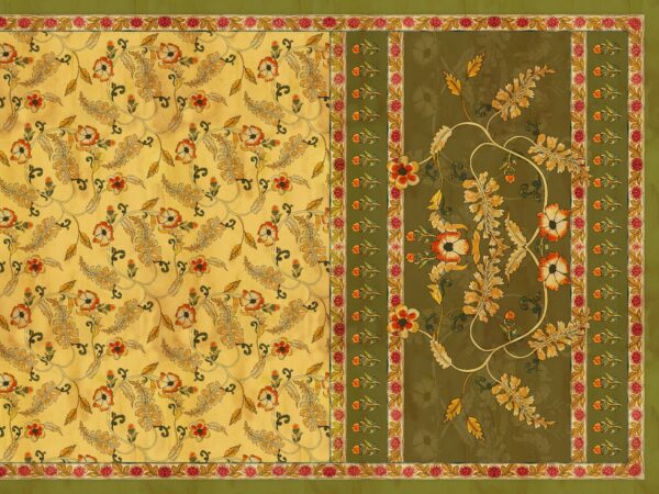 Solar-Gold & Olive-Verdant Heritage