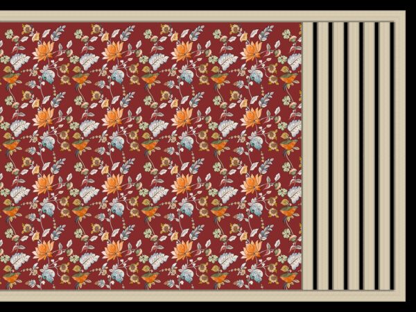 Terracotta-Floral & Linear-Geometric Heritage