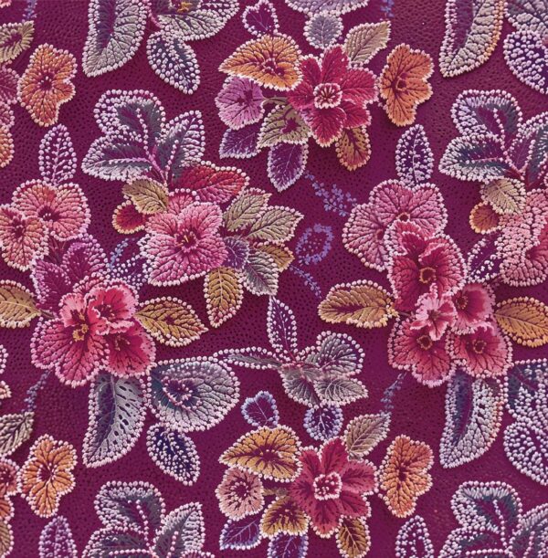 Solar-Magenta & Micro-Stippled Heritage