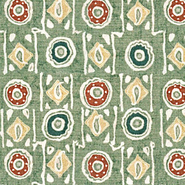 Moss-Mineral & Terracotta-Geometric