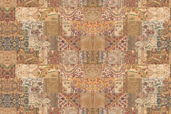 Sand-Ochre & Terracotta Patchwork