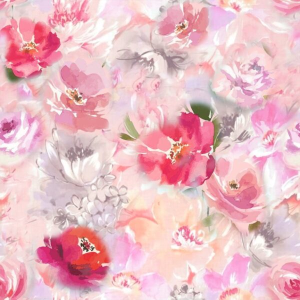 Rose-Quartz & Crimson-Aqueous Botanical