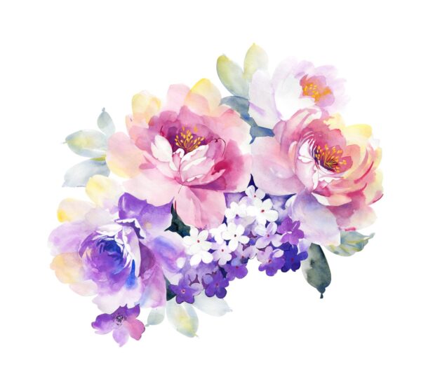 Solar-Saffron & Luminous-Orchid Peony Mass