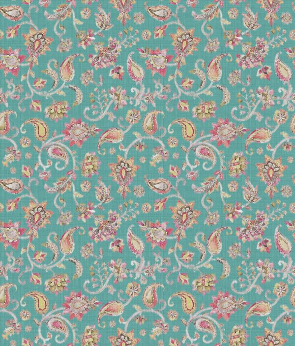 Teal-Paisley & Filigree-Scaffold Heritage