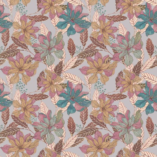 Lilac-Botanical & Etched-Filigree
