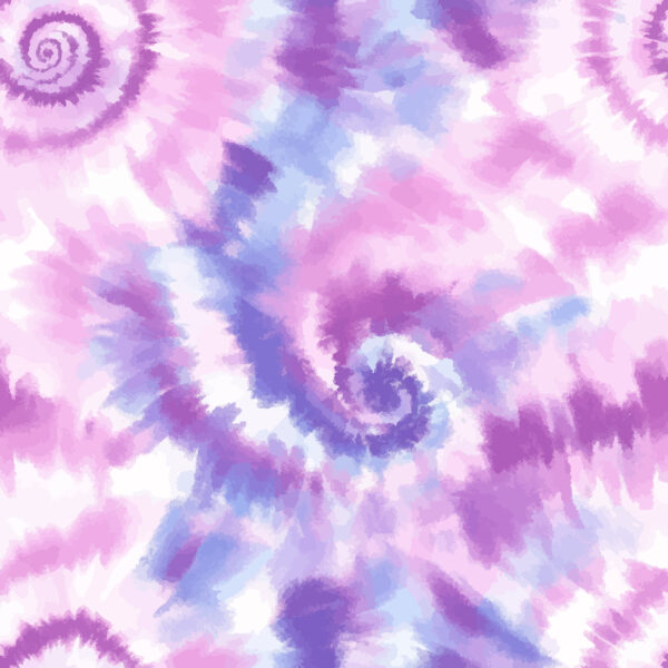 Magenta-Orchid & Spiral-Tie-Dye Heritage