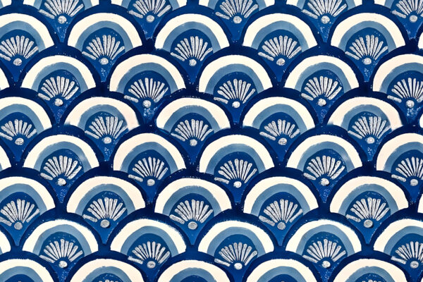 Indigo-Cobalt & Scalloped-Seigaiha Heritage