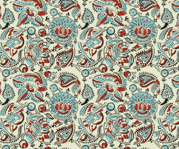 Sand-Ivory & Terracotta Heritage-Buti