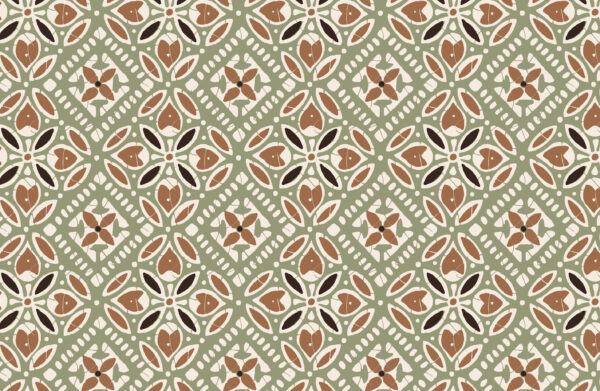 Sage-Mineral & Geometric-Batik Heritage